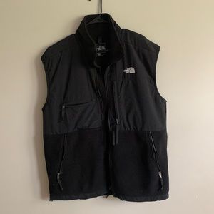 Men’s XL Black The North Face Zip Up Vest
